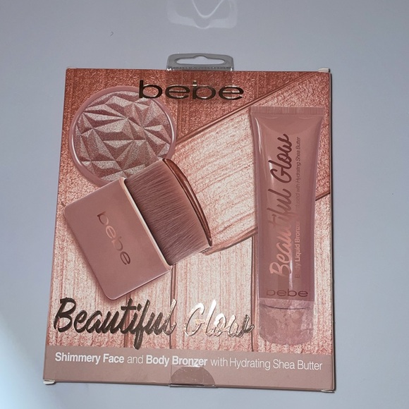 Bebe Beautiful Glow Shimmery Face And Body Bronzer With Hydrating Shea Butter - Picture 2 of 5